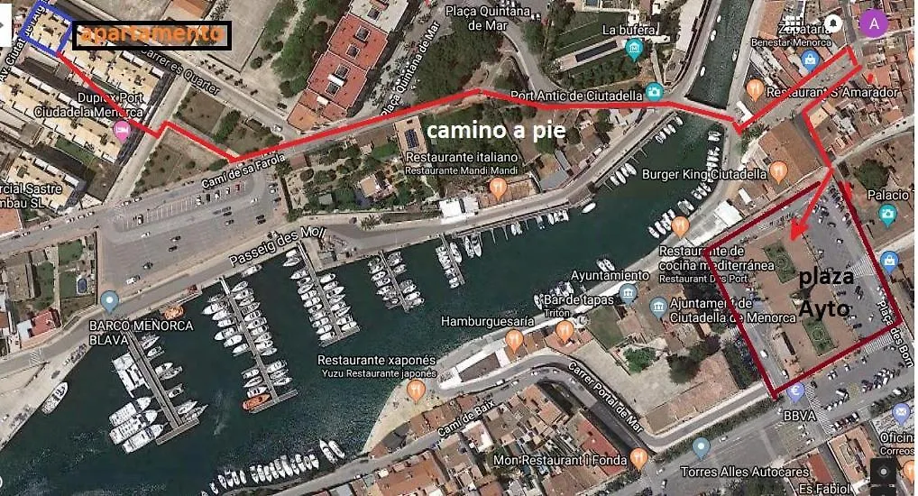 Apartamento Amplio En Planta Baja Con Terraza Cala Busquets Ciutadella  0*, Ciutadella (Menorca)